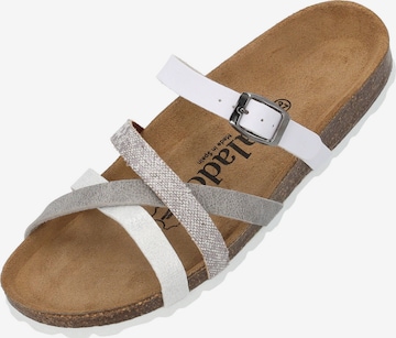 Palado Mules 'Cruisi' in White: front