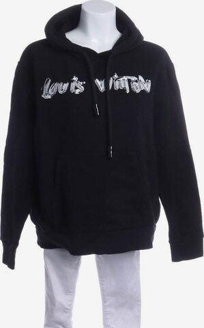 Louis Vuitton Sweatshirt & Zip-Up Hoodie in XL in Black: front