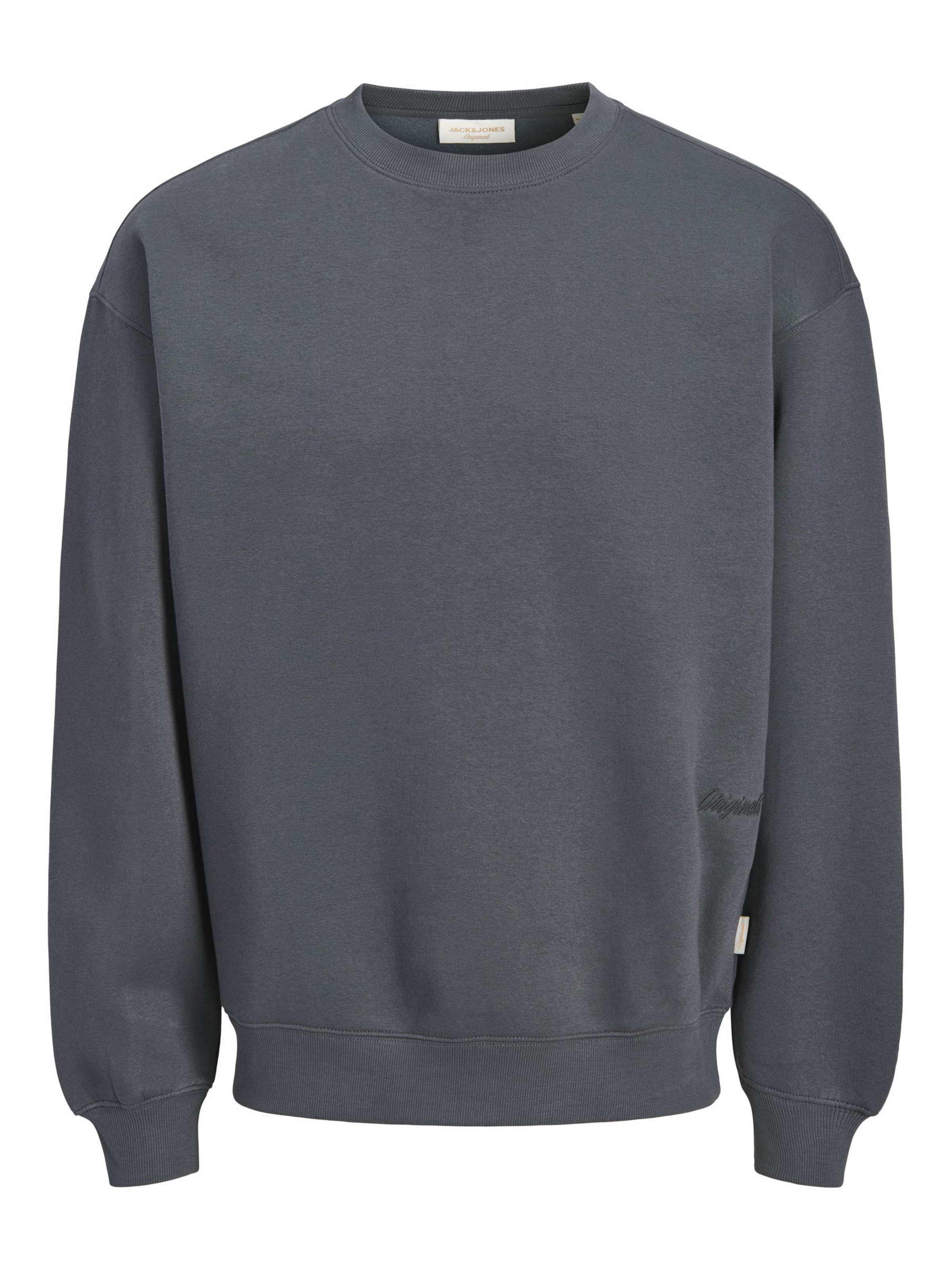 JACK & JONES - Sudadera en gris: frente