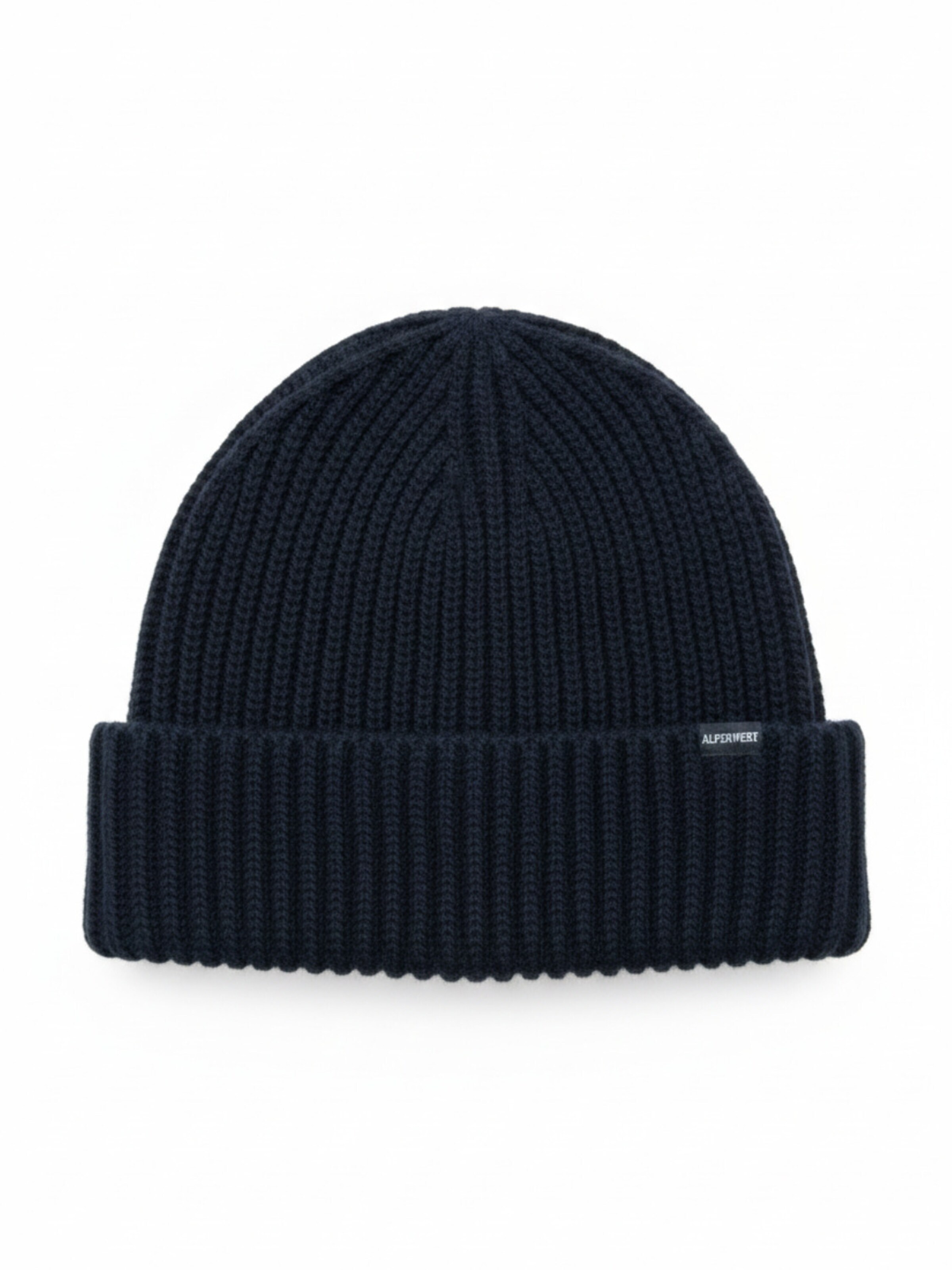 Alpenwert Mütze 'Mütze Unisex'‌‌‌‌‌‌‌‌‌‌ in Schwarz: Vorderseite