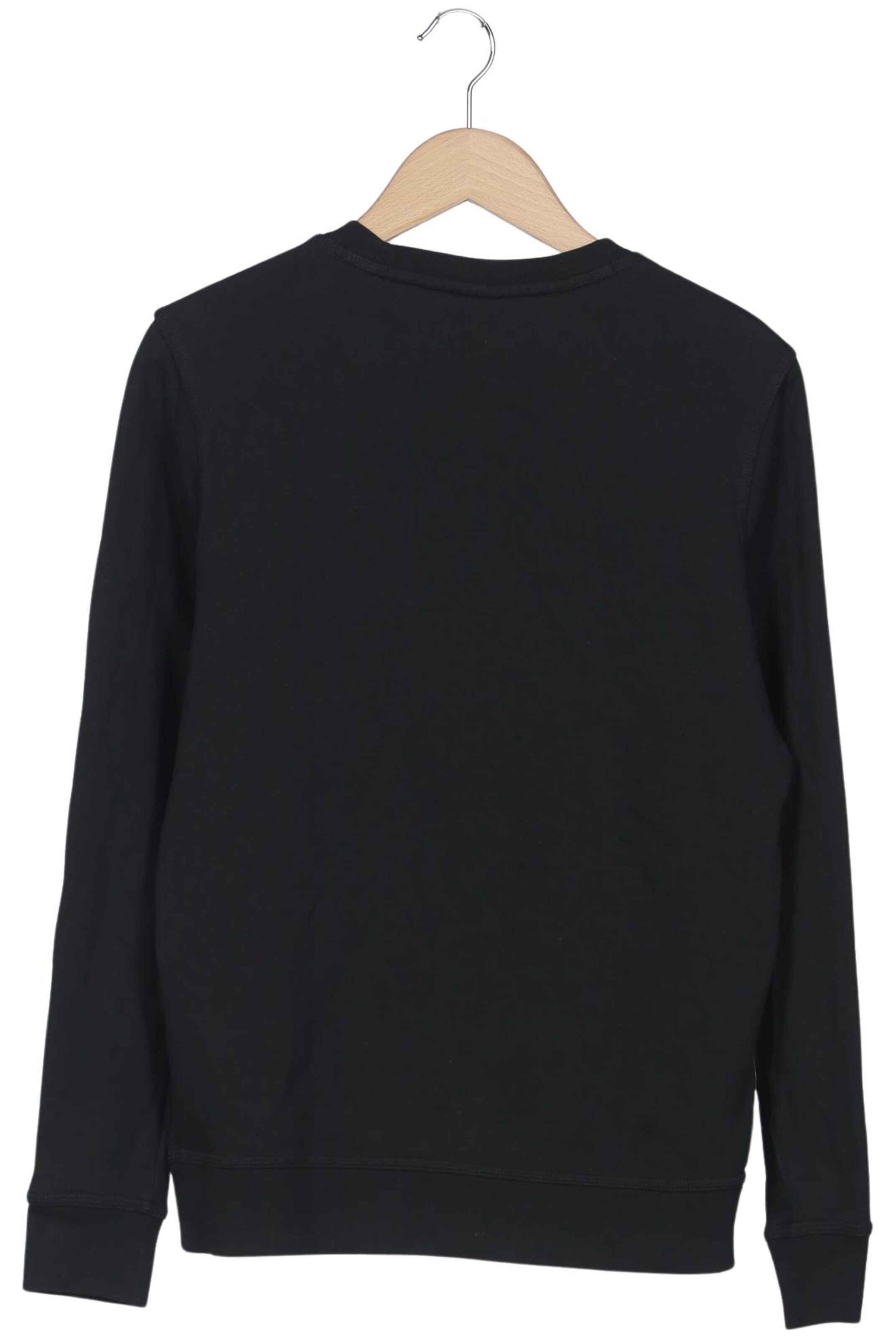 NIKE Sweater M in Schwarz