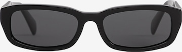 L'Arte Milano Sunglasses in Black: front