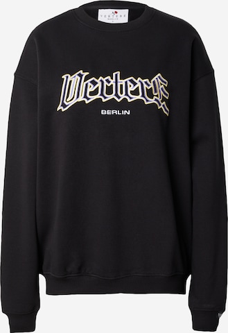 Sweat-shirt Vertere Berlin en noir : devant