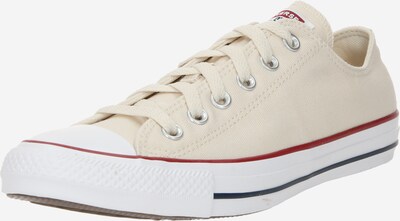 CONVERSE Σνίκερ χαμηλό 'CHUCK TAYLOR ALL STAR CLASSIC OX' σε ανοικτό μπεζ / κόκκινο / μαύρο / λευκό, Άποψη προϊόντος