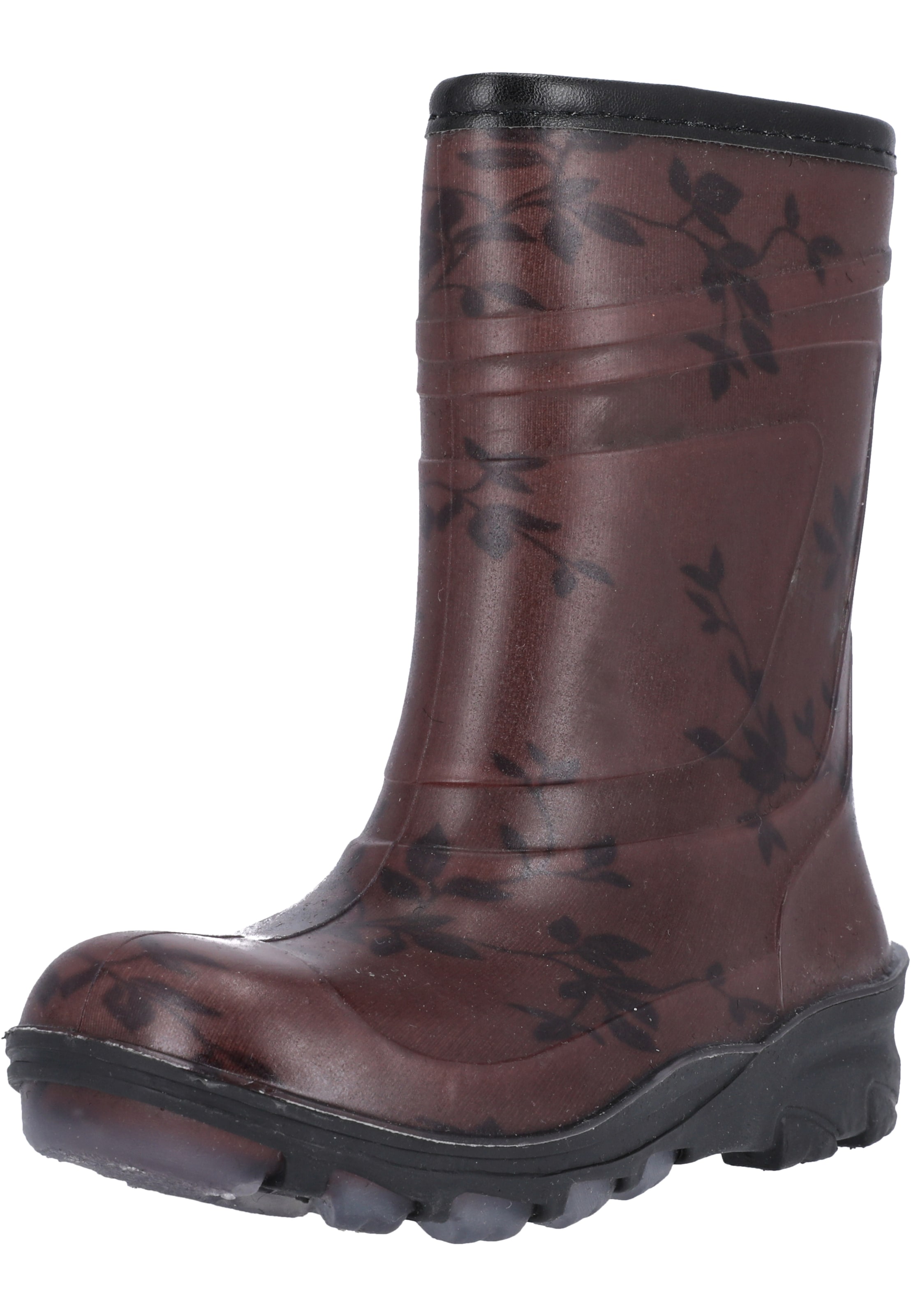 ZigZag Gummistiefel 'Cenerki' in Braun: Vorderseite