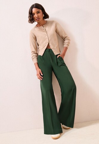 Friends Like These Широкий Брюки со складками в Зеленый