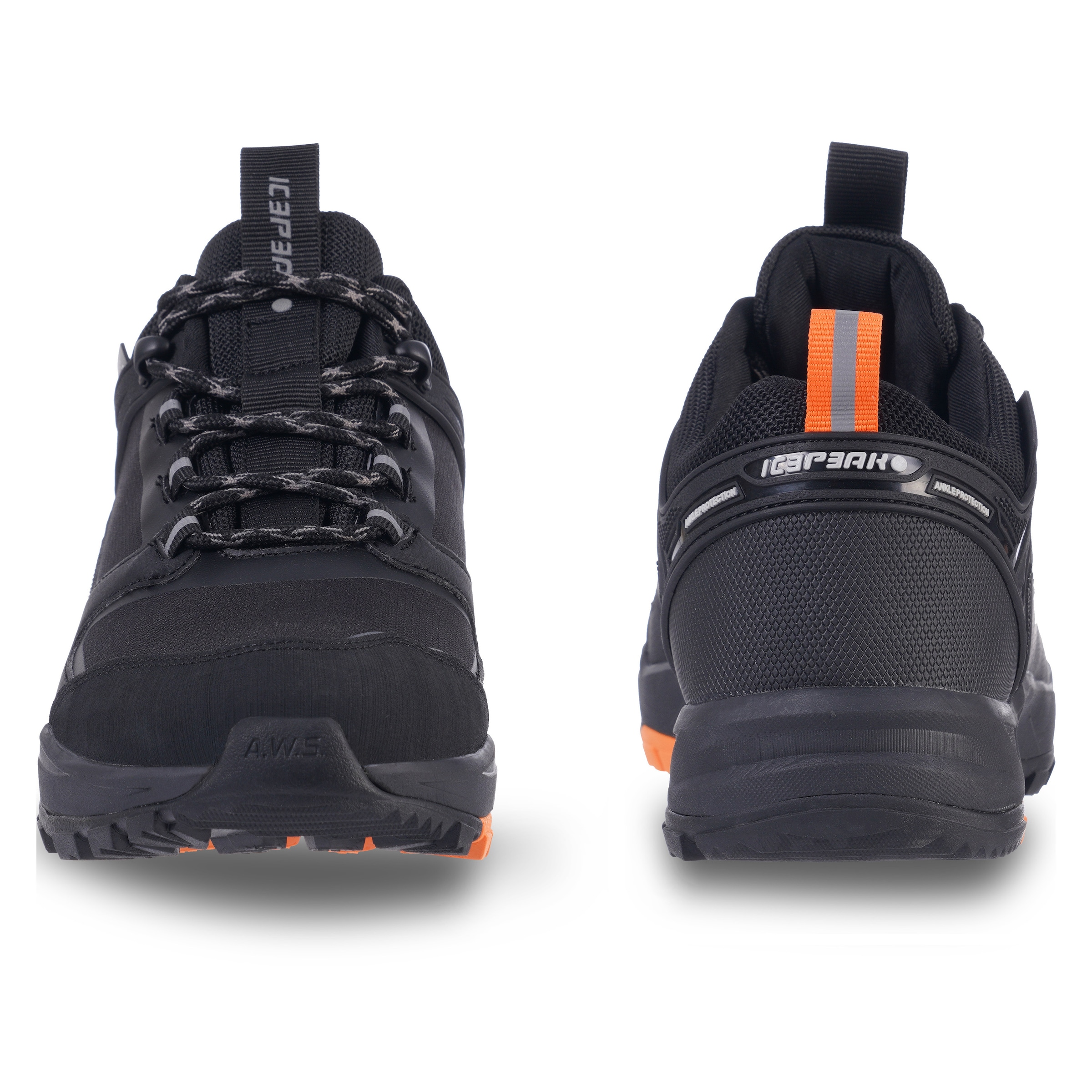 ICEPEAK - Zapatos bajos 'Adour2' en negro