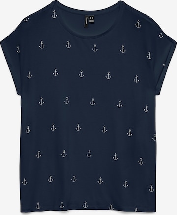 VERO MODA - Camisa em azul: frente