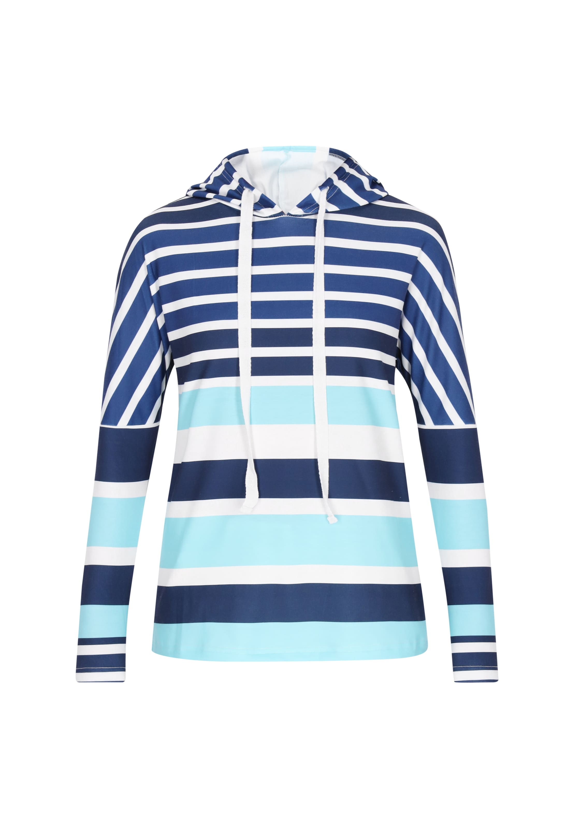 SANIKA Mikina 'Fashion Look' - námornícka modrá / vodová / tmavomodrá / biela, Produkt