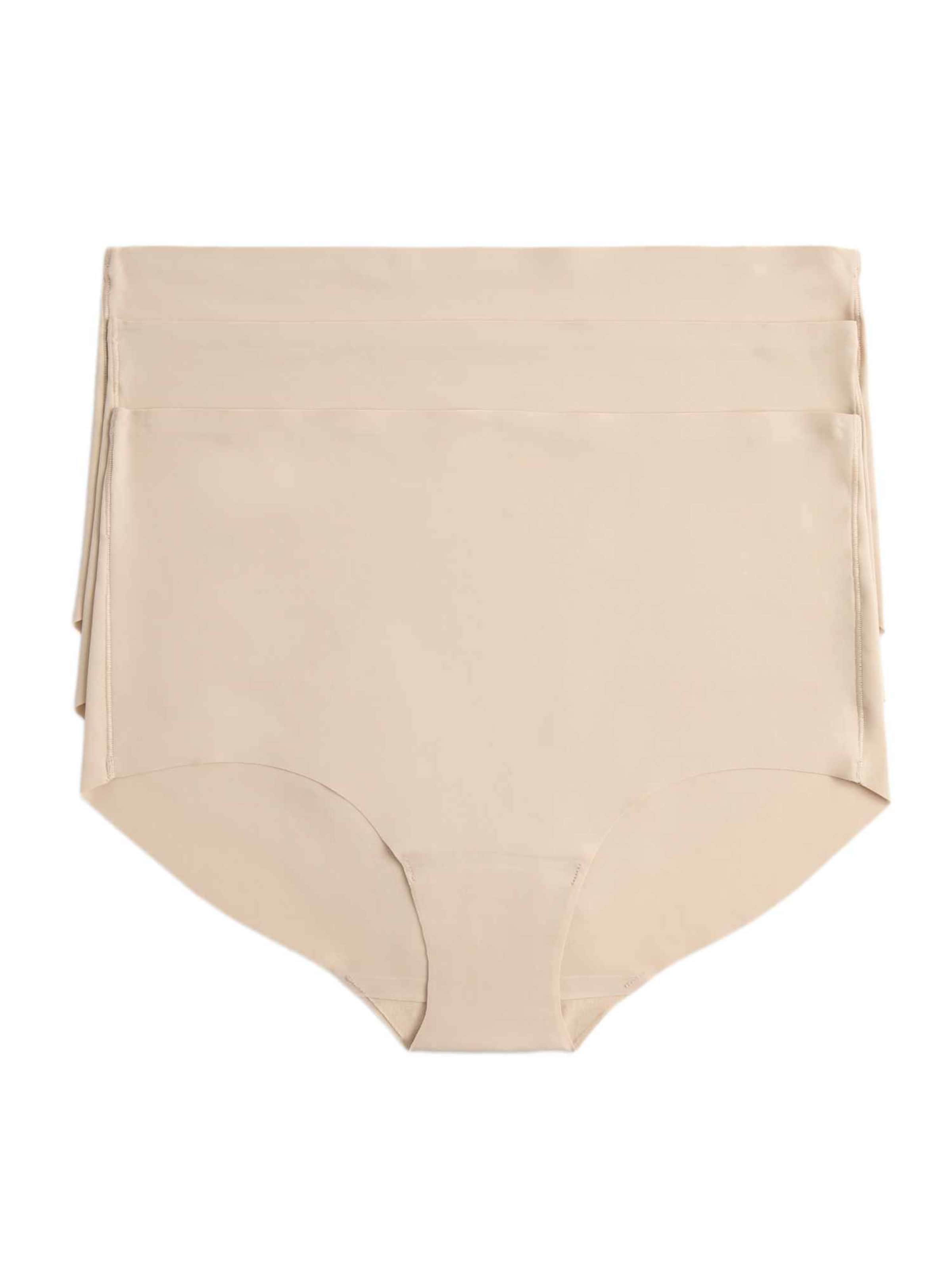 Culotte Marks & Spencer en beige : devant