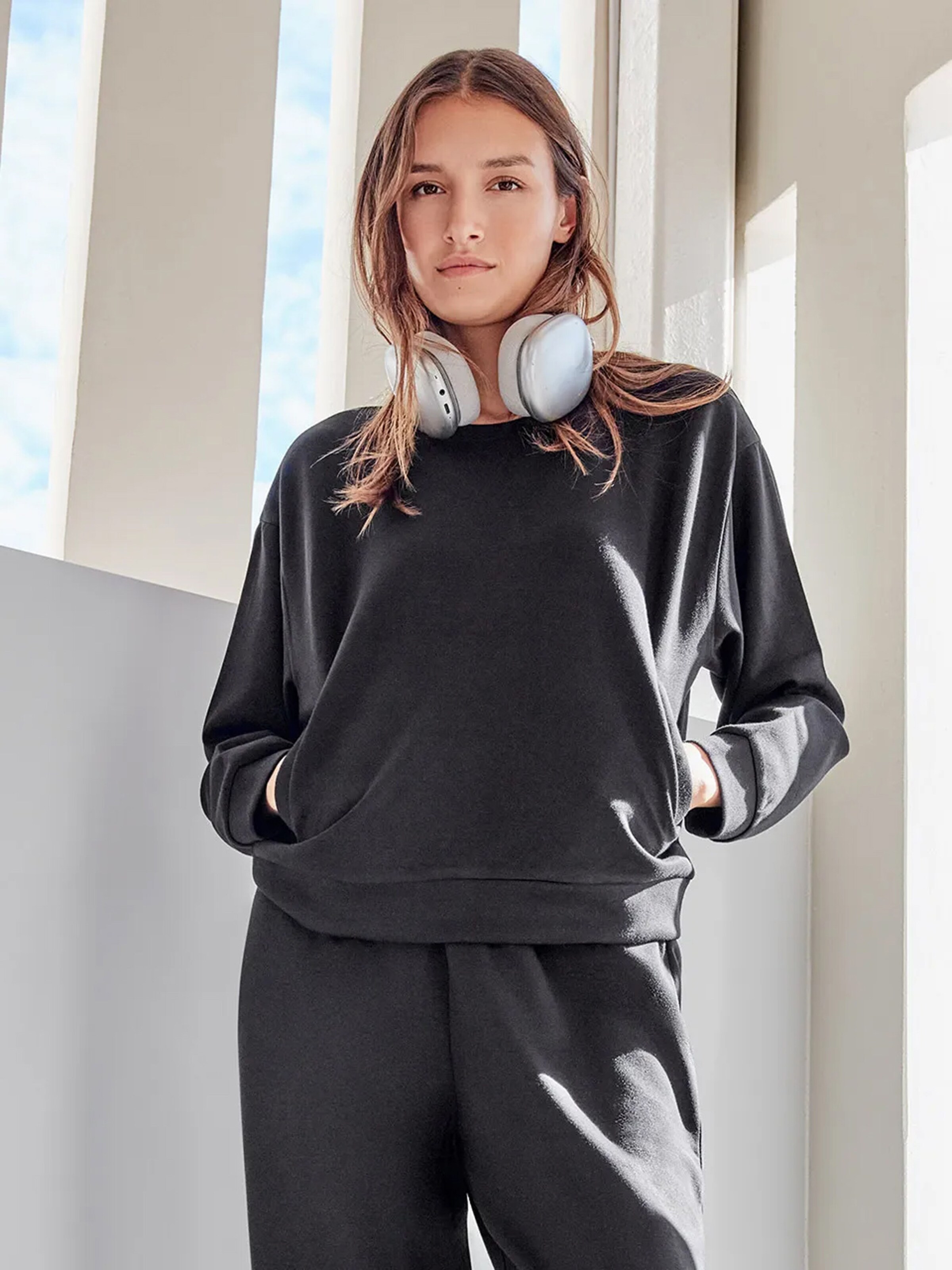 Gisela Μπλούζα φούτερ σε μαύρο