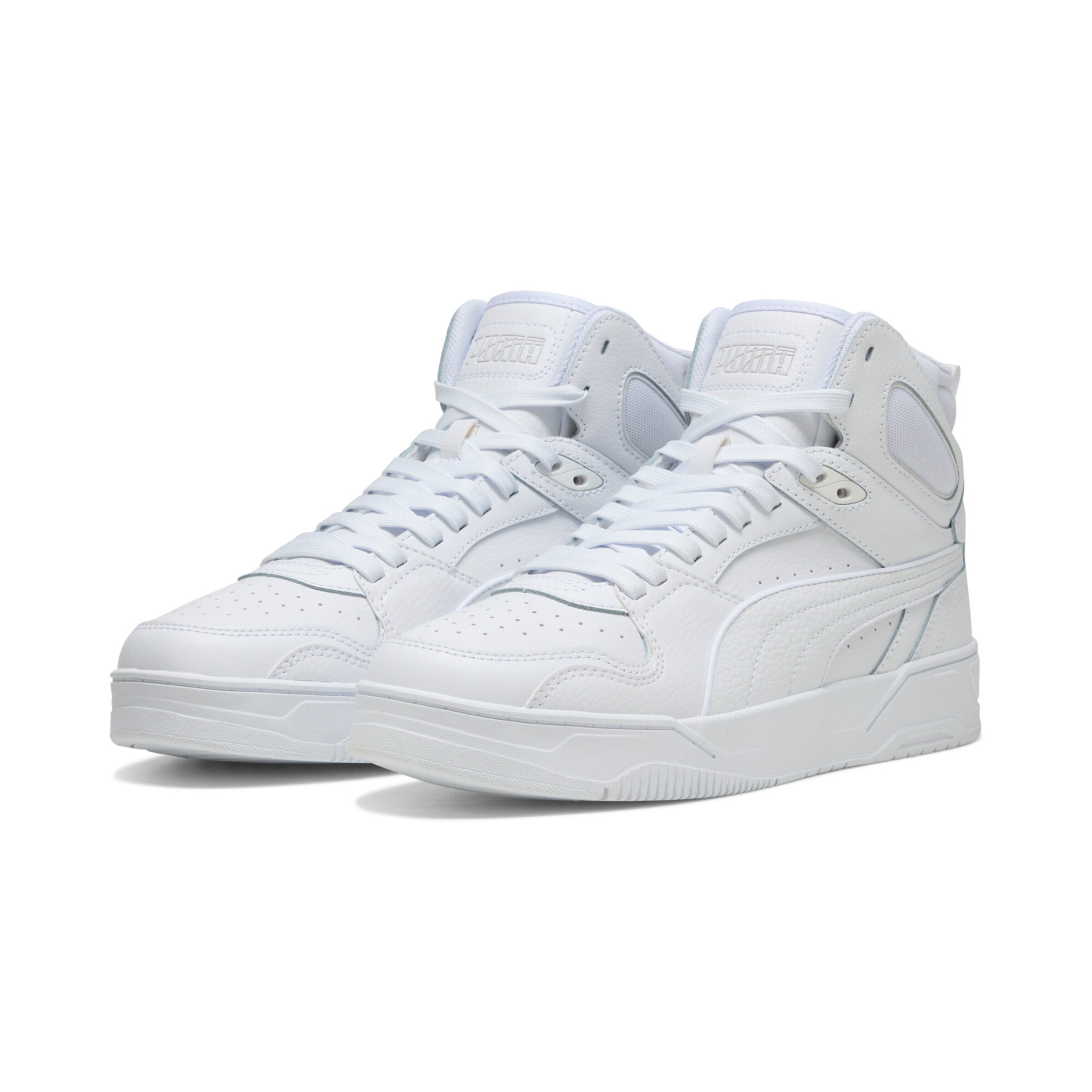 PUMA High-Top Sneakers in White