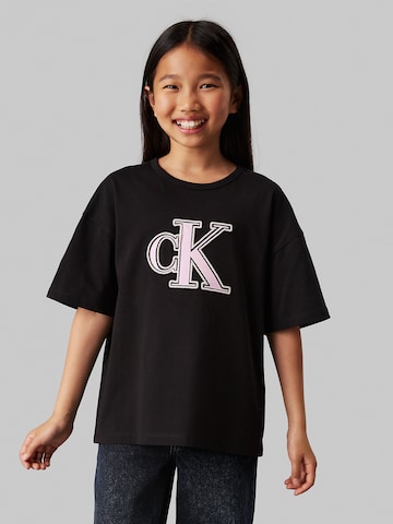 Calvin Klein Jeans Shirt in Black: front