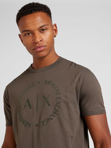 ARMANI EXCHANGE Футболка в Зеленый