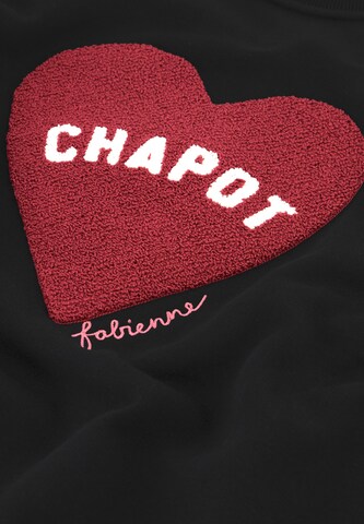 Sweat-shirt Fabienne Chapot en noir