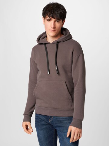 Felpa 'JJEKing' di JACK & JONES in marrone: frontale