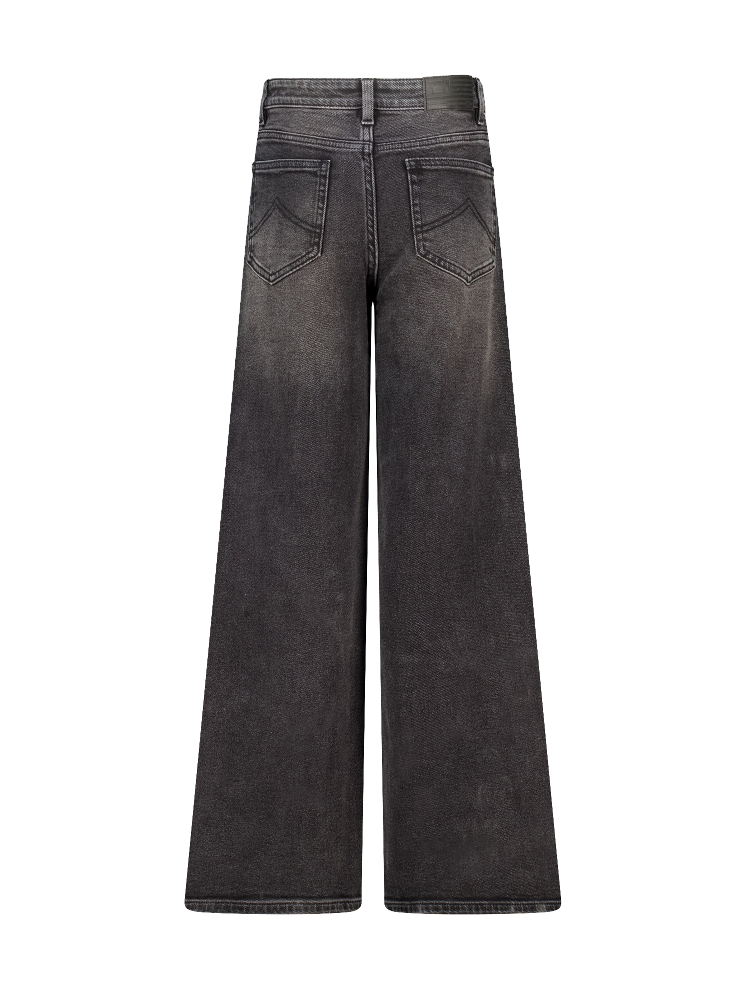 America Today Wide leg Jeans in Zwart