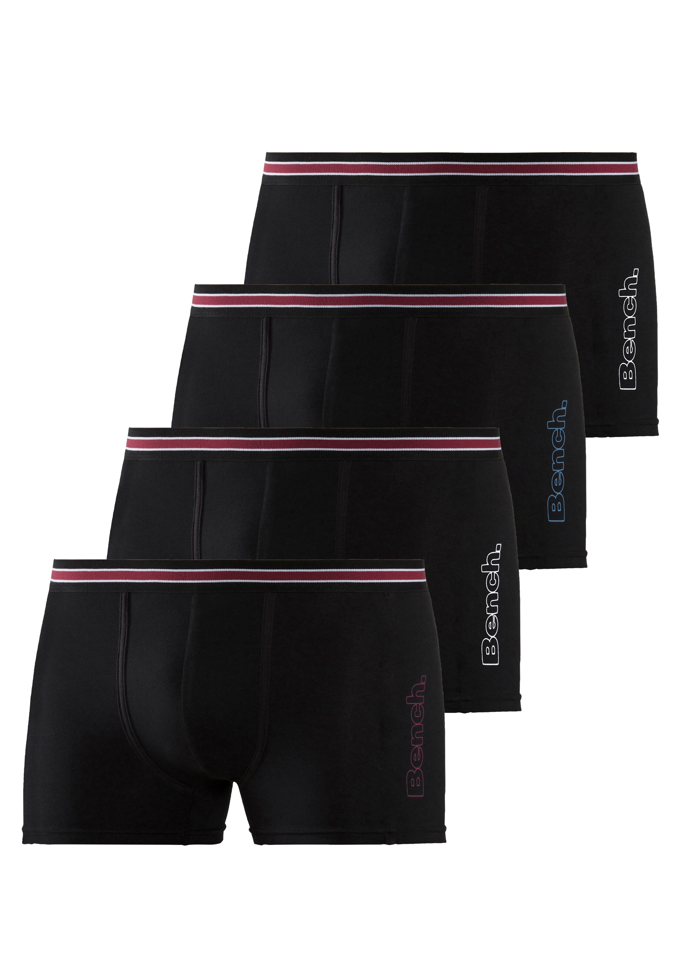 BENCH Boxershorts in Schwarz: Vorderseite