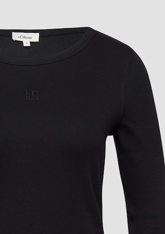 Tricou de la s.Oliver pe negru