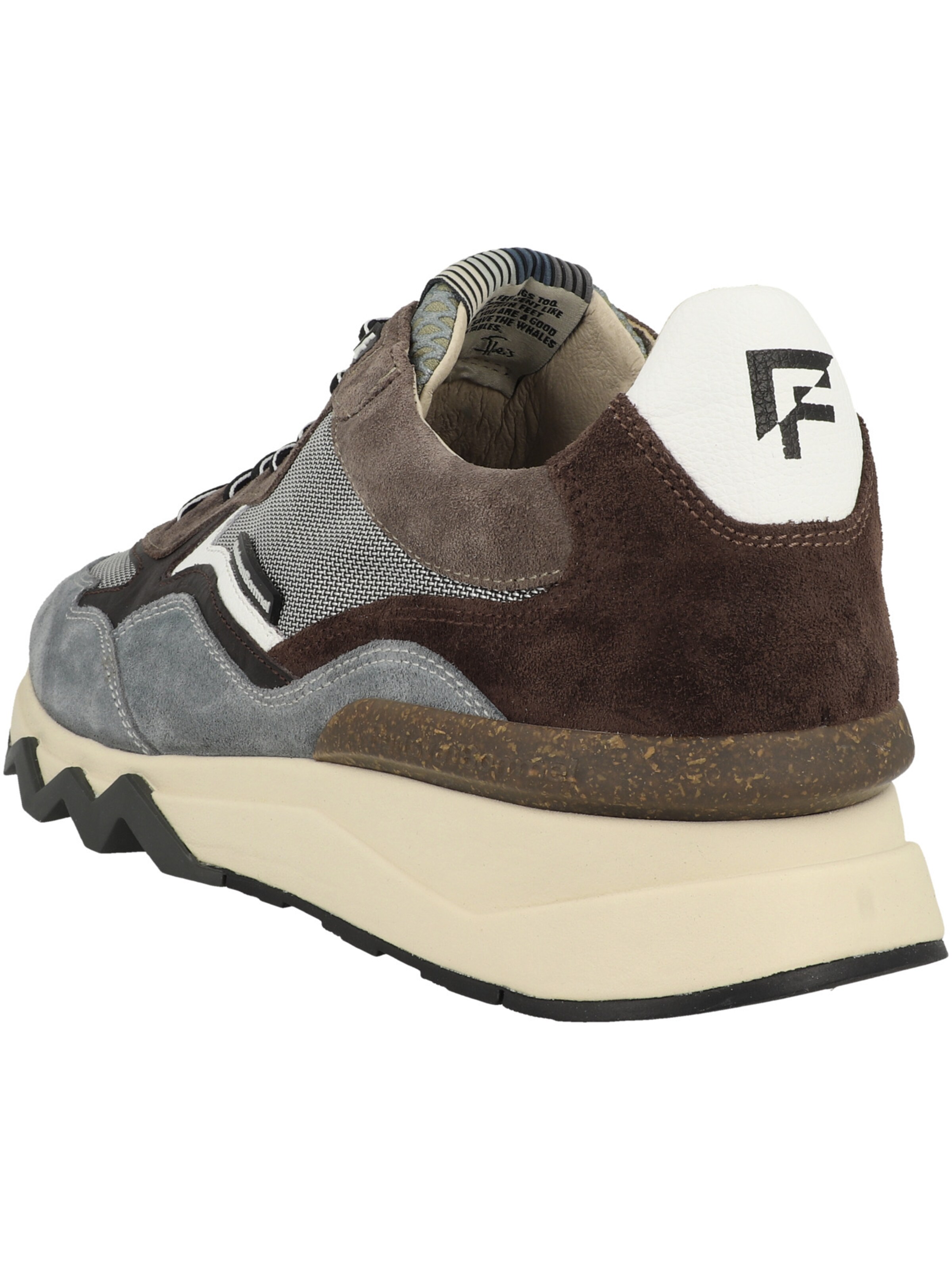 Baskets basses ' De Zager 05.10 ' Floris van Bommel en gris