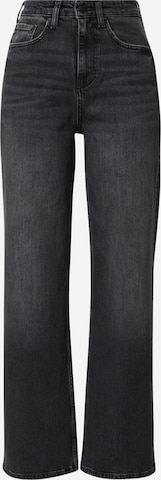 AG Jeans Wide leg Jeans 'ALEXXIS' in Zwart: voorkant