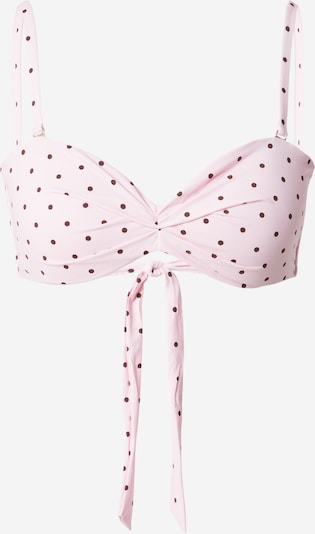 Hunkemöller Bikini top 'Alicante' in 70 in Chocolate / Rose, Item view