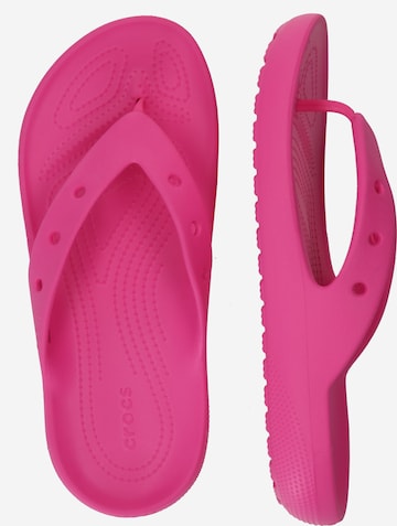 Flip-flops 'Classic' de la Crocs pe roz