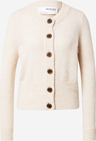 SELECTED FEMME Strickjacke in Beige: predná strana