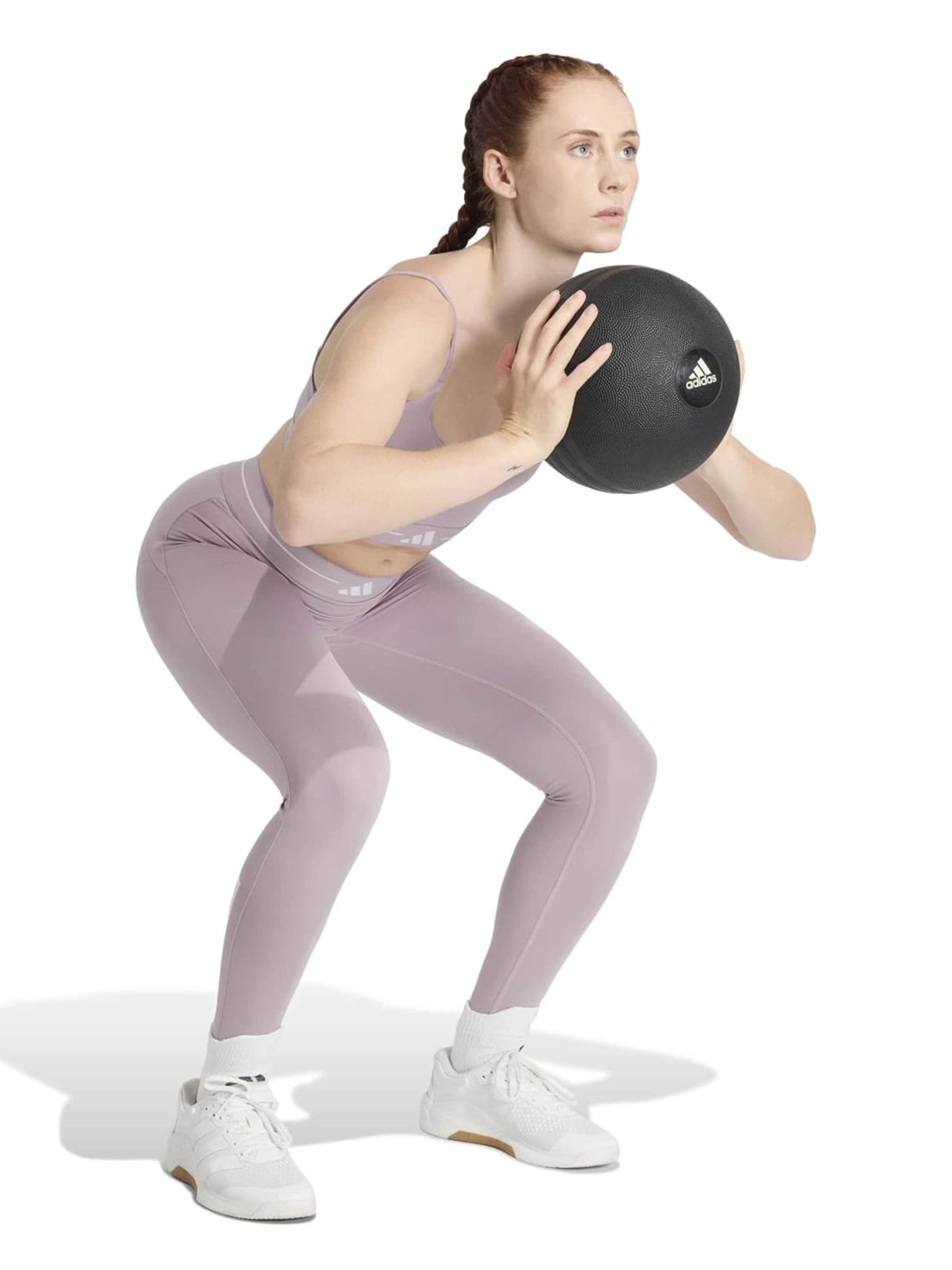 Skinny Pantaloni sport 'HYG' de la ADIDAS PERFORMANCE pe mov