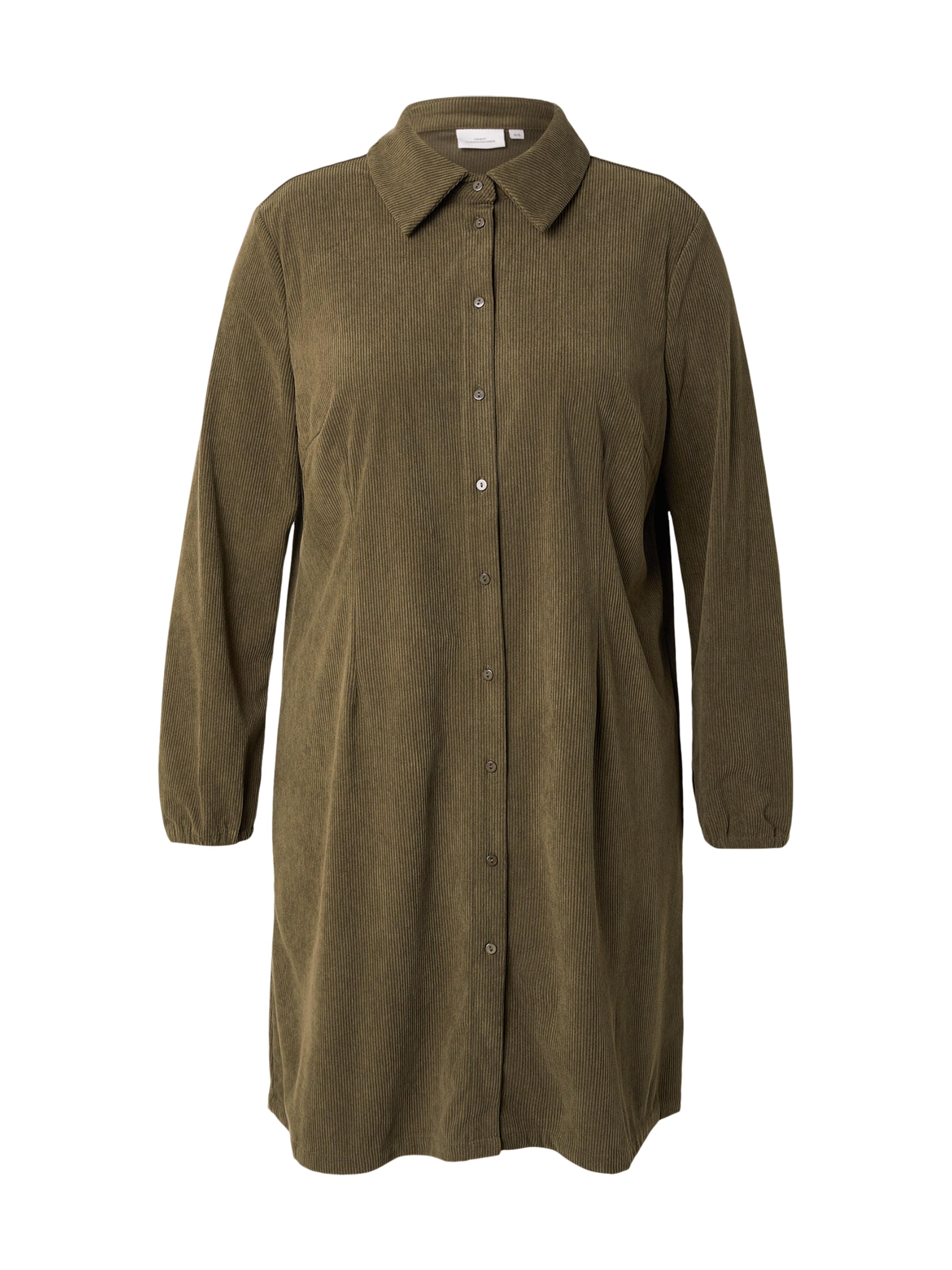 ONLY Carmakoma Blusekjole 'CARMAKINTA' i grøn: forside