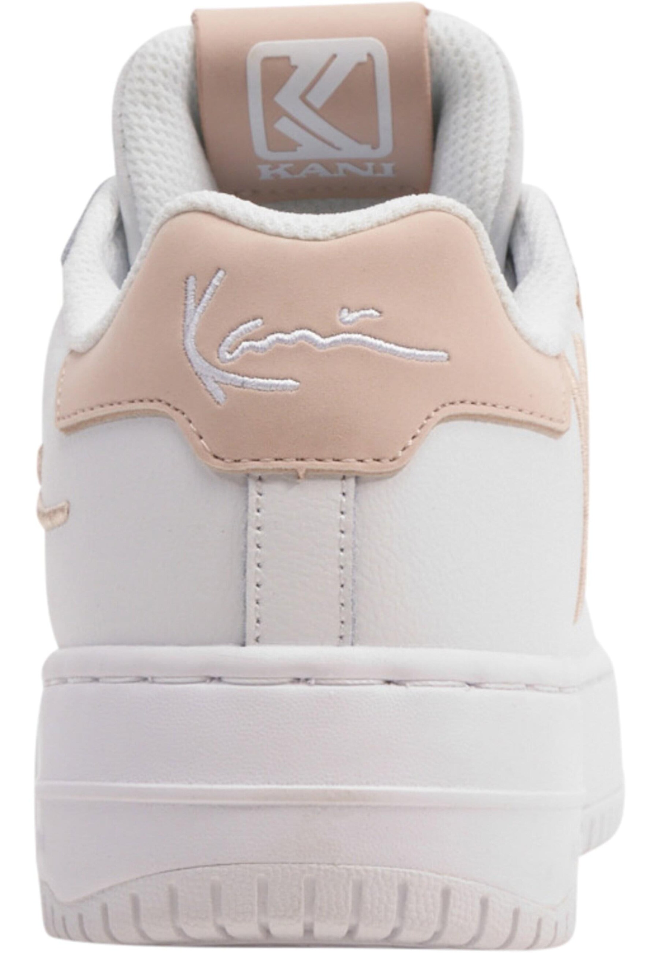 Karl Kani Platform trainers in White