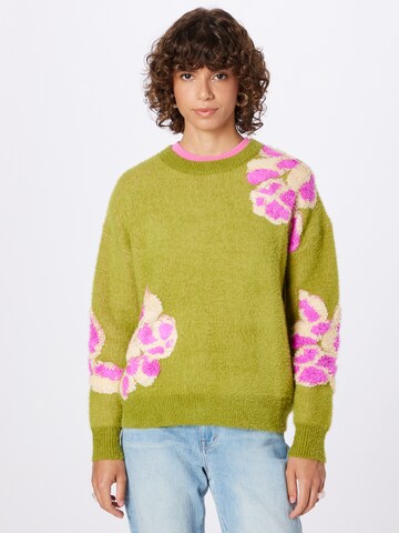 FRNCH PARIS Sweater 'Ulyssia' in Green: front