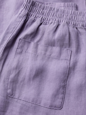 Loosefit Pantalon 'Noweth' Seasalt Cornwall en violet