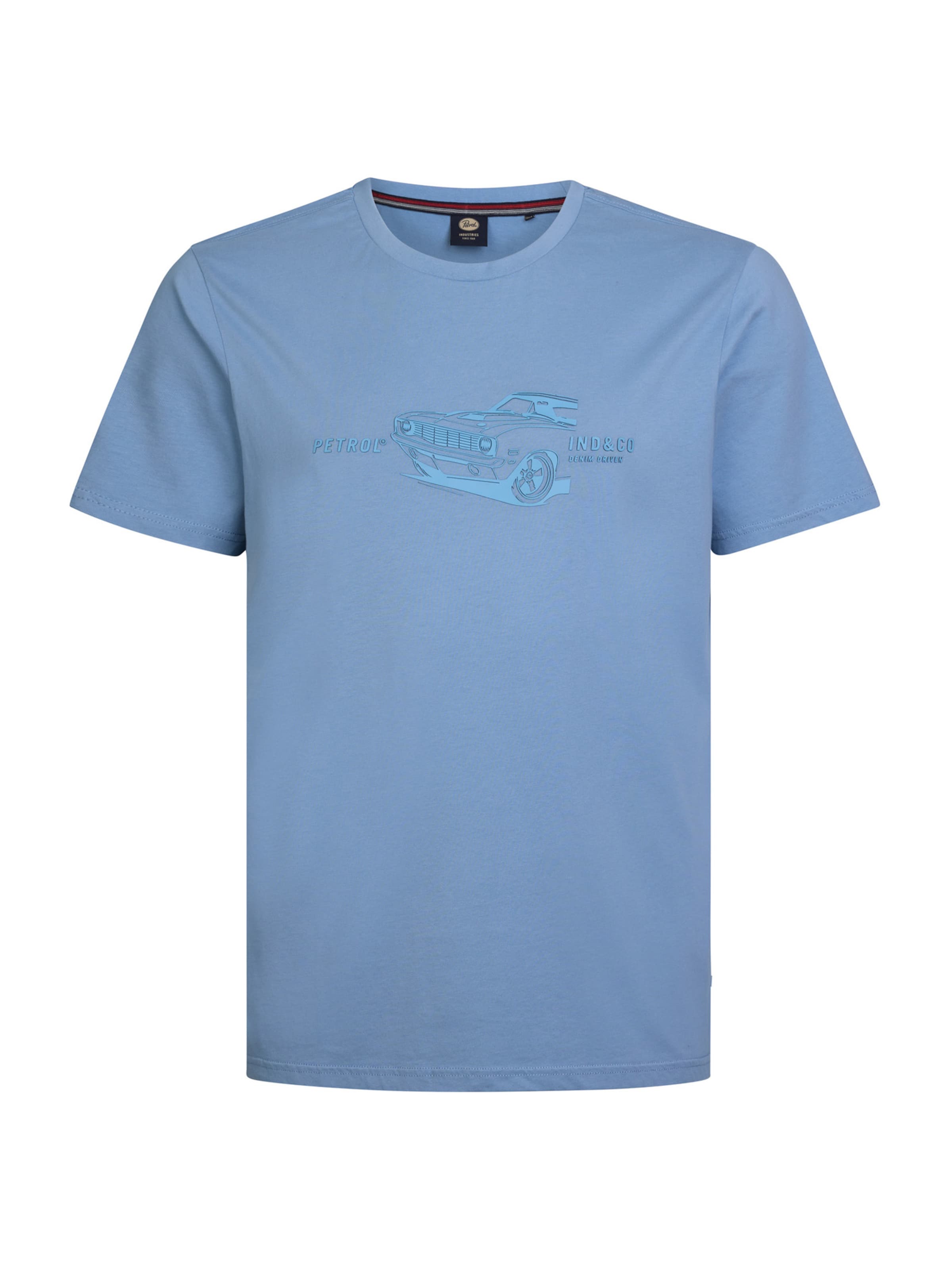 Petrol Industries Shirt 'Classic' in Blue: front