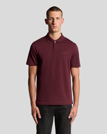 T-Shirt Lyle & Scott en rouge : devant