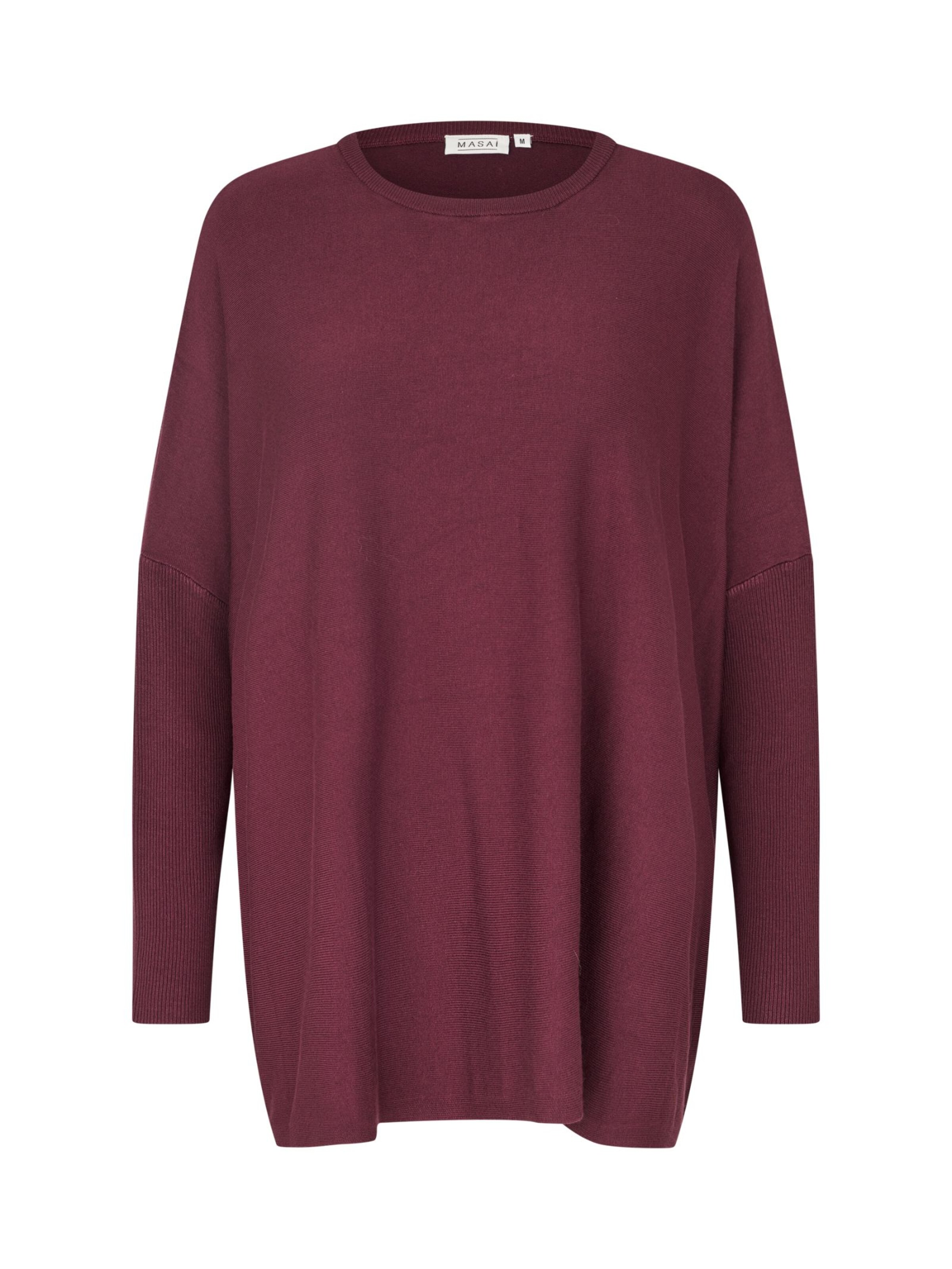 Pull-over 'MaFanasi' Masai en rouge : devant