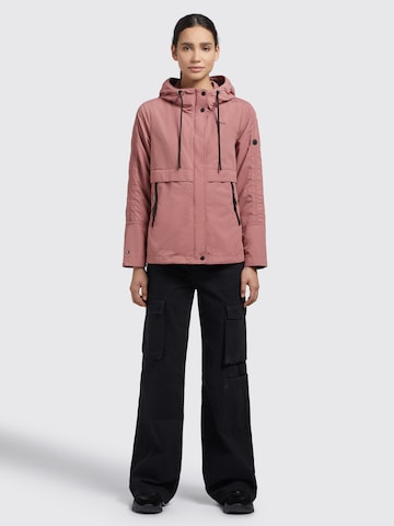 khujo Between-Season Jacket in Pink: front
