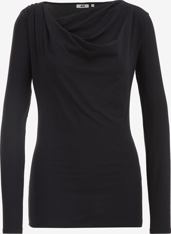 WE Fashion Shirt in Black: front