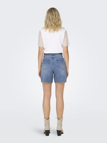 ONLY regular Jeans i blå