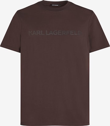 Karl Lagerfeld Paita värissä ruskea: etupuoli