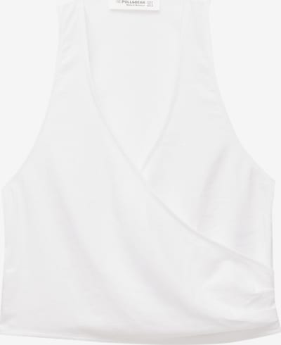 Pull&Bear Toppi värissä valkoinen, Tuotenäkymä