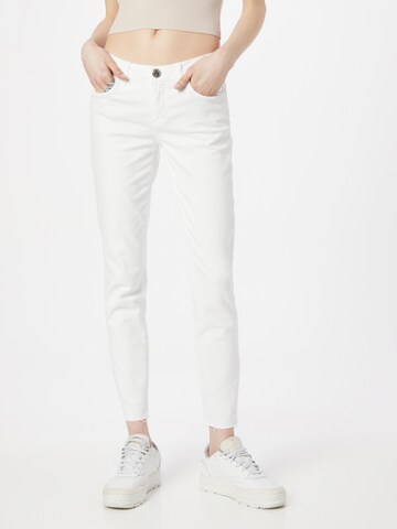 MOS MOSH Slim fit Pants in White: front