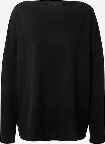 AllSaints Shirt in Zwart: voorkant