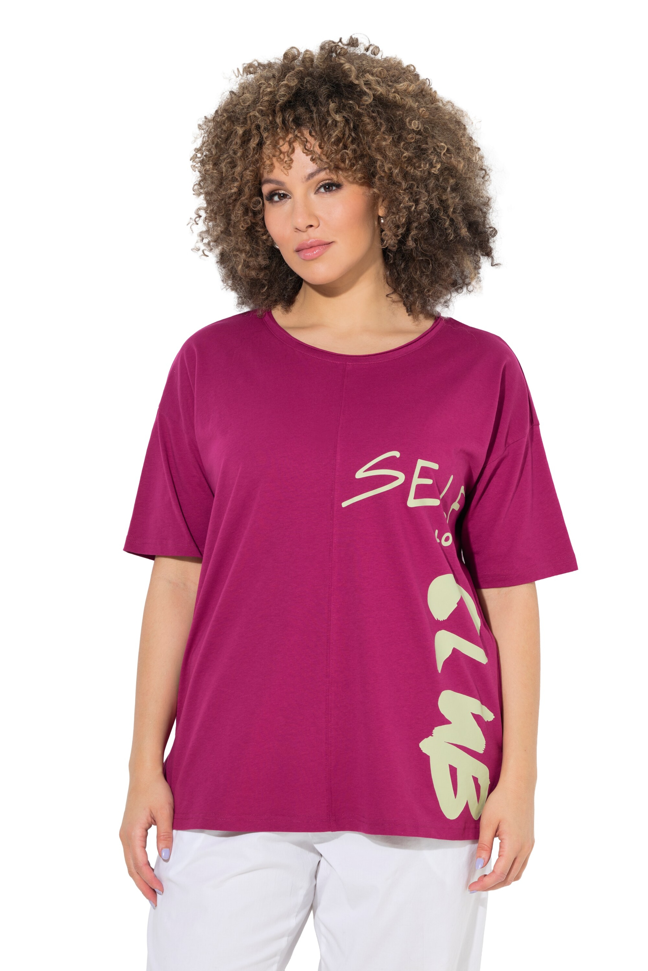 Ulla Popken Shirt in Pink: front