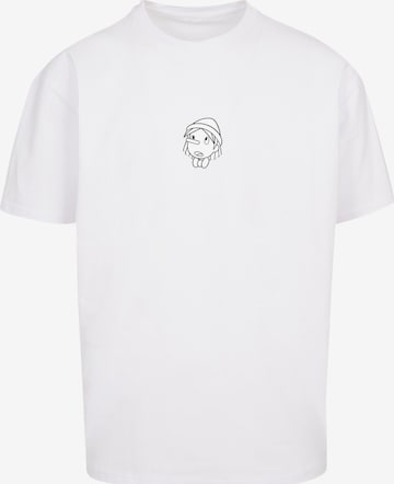 T-Shirt F4NT4STIC en blanc : devant