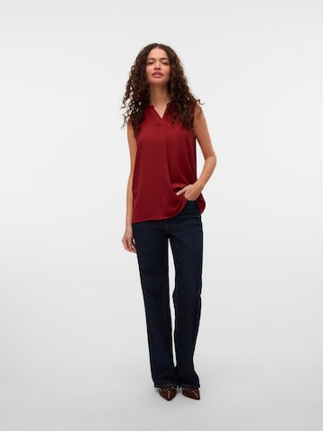 VERO MODA Blouse 'VMELVA' in Brown
