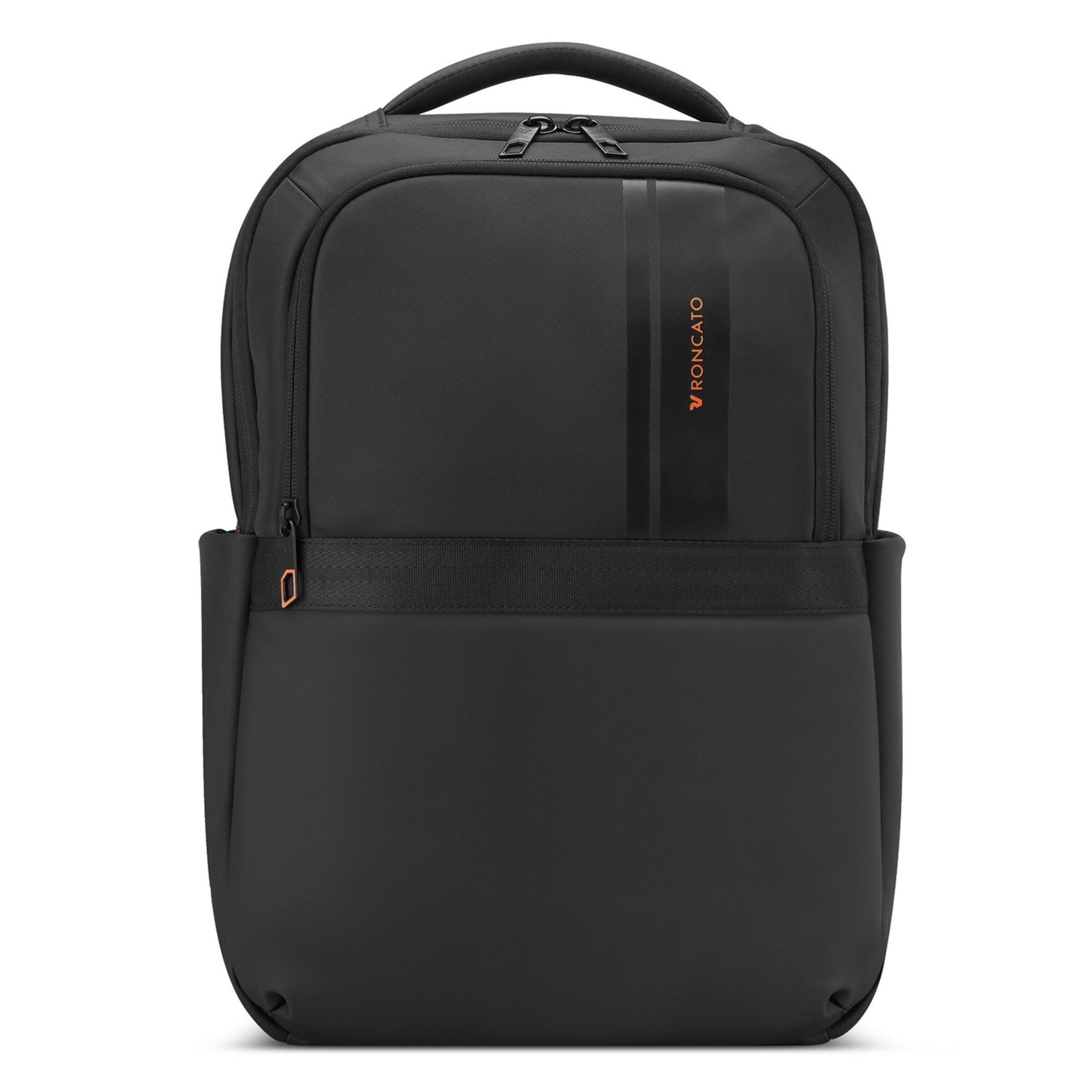 Roncato Rucksack ' Metropolitan ' in Schwarz: Vorderseite