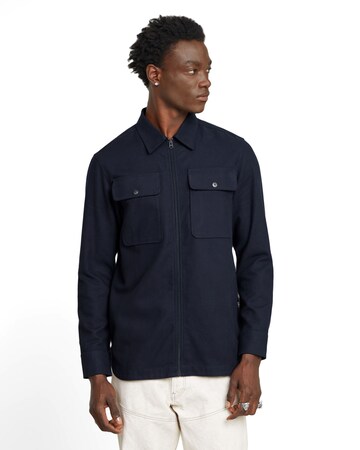 G-STAR Tussenjas 'GPO' in Blauw: voorkant
