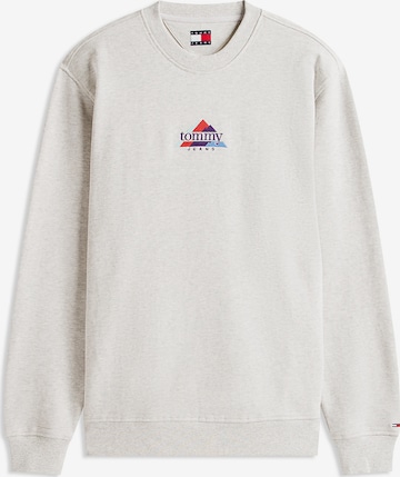 Tommy Jeans Sweatshirt in Grau: Vorderseite
