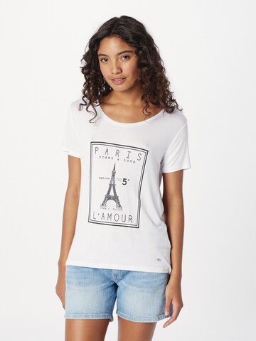 Key Largo T-Shirt in Weiß: Vorderseite